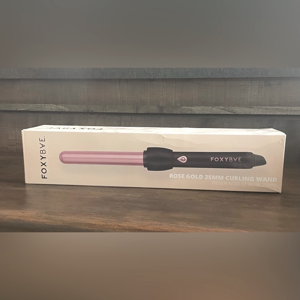 FoxyBae Rose Gold Curling Wand
